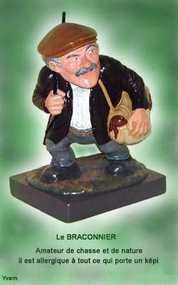  Braconnier de Buzan&ccedil;ais (Indre) - Cr&eacute;ation originale CADOWEB 